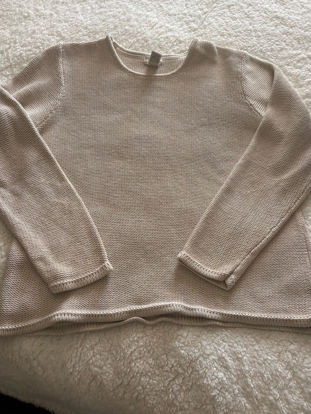 LL Bean Womens cotton sweater